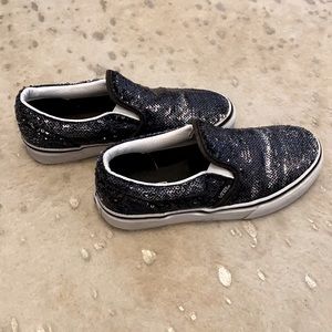 VANS w/black sequins